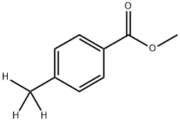 Benzoic acid, 4-(methyl-d3)-, methyl ester (9CI) Struktur