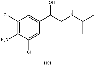 Clenproperol hydrochloride Struktur