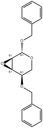 Benzyl 2,3-anhydro-4-O-benzyl-β-D-ribopyranoside Struktur