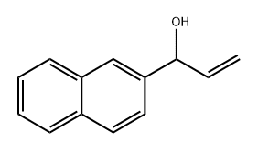 2-Naphthalenemethanol, α-ethenyl- Struktur