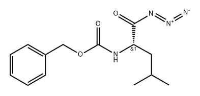 Carbamic acid, N-[(1S)-1-(azidocarbonyl)-3-methylbutyl]-, phenylmethyl ester