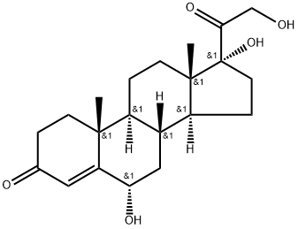 6α-Hydroxy-11-deoxycortisol Struktur