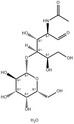 N-Acetyl-D-lactosamine Struktur