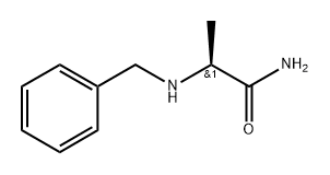 (S)-2-(phenylmethyl)amino Propanamide Struktur