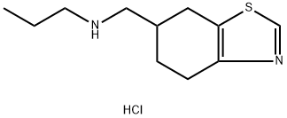 (N-Propylaminomethyl)-6 tetrahydro-4,5,6,7-benzo(d)thiazole chlorhydra te [French] Struktur