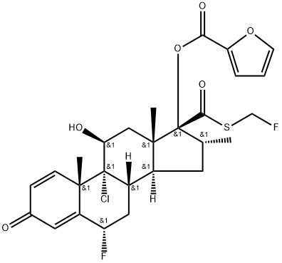 Fluticasone Impurity Struktur