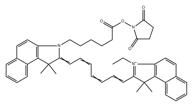 Cyanine7.5 NHS ester Struktur