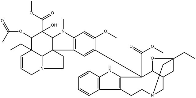 catharanthamine Struktur