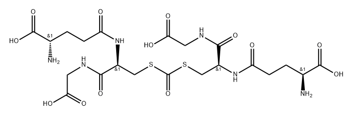 diglutathionyl dithiocarbonate Struktur