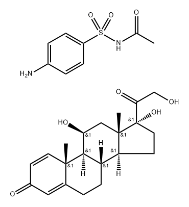 sulfanizolone Struktur