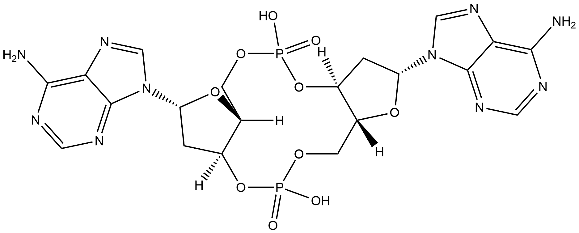 2',2''-Di-c-didAMP Struktur