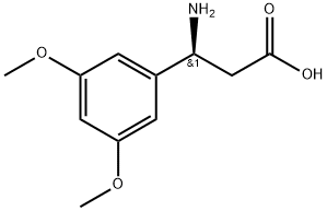 (R)-3-Amino-3-(3,5-dimethyl)-propionic acid Struktur