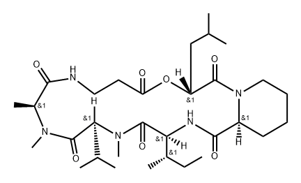 destruxin B1 Struktur