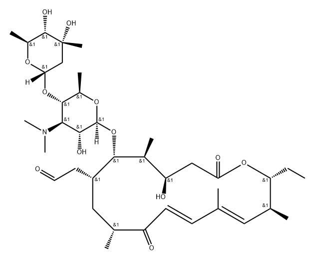 抗生物質(zhì)YT-3927 化學(xué)構(gòu)造式