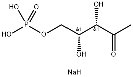 1-Deoxy-D-xylulose 5-phosphate sodium salt Struktur