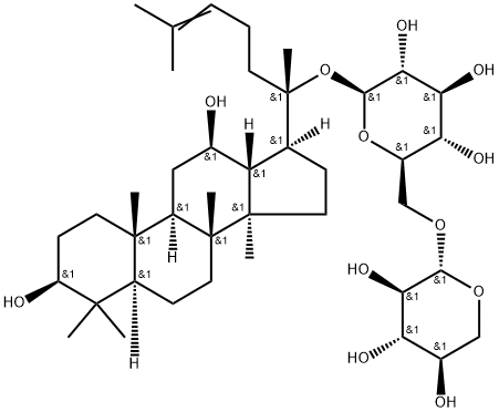 Gypenoside XIII Struktur