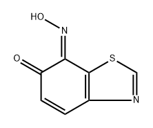 6,7-Benzothiazoledione,7-oxime(9CI) Struktur