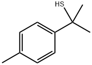 2-(4-Methyl-1-phenyl)-2-propanethiol Struktur