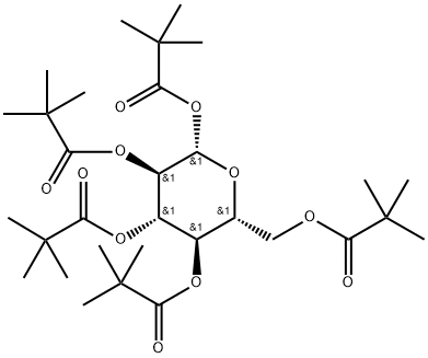 β-D-Glucopyranose, pentakis(2,2-dimethylpropanoate)