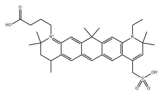 ATTO 647 Acid Struktur