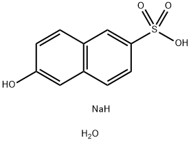 Sodium 6-hydroxynaphthalene-2-sulfonate hydrate(1:1:x) Struktur