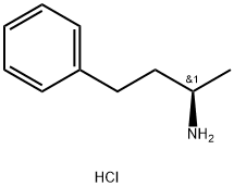 Benzenepropanamine, α-methyl-, hydrochloride (1:1), (αR)- Struktur