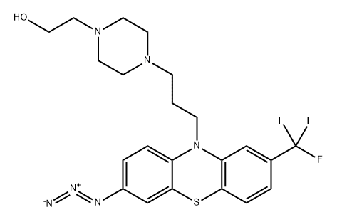 7-azidofluphenazine Struktur