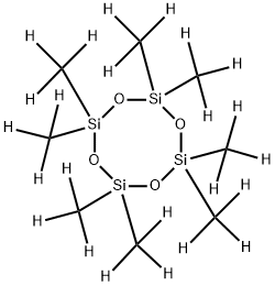 Octamethylcyclotetrasiloxane-d24 Struktur