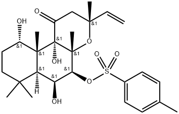 7-tosyl-7-desacetylforskolin Struktur