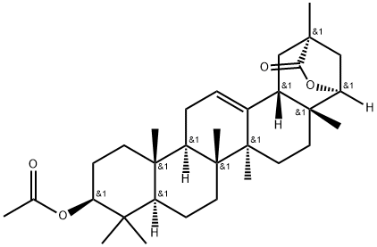 Wilforlide A acetate Struktur