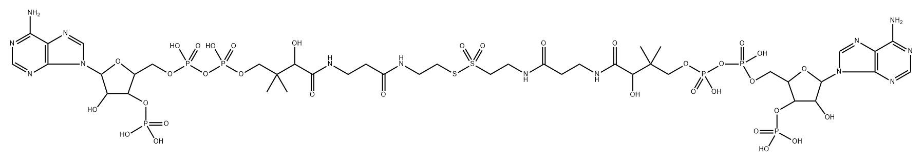 coenzyme A thiosulfonate Struktur