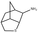 3,5-Methano-2H-cyclopenta[b]thiophen-6-amine,hexahydro-,(3-alpha-,3a-bta-,5-alpha-,6-bta-,6a-bta-)-(9CI) Struktur