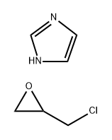 1H-Imidazole, reaction products with epichlorohydrin Struktur