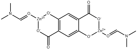 MOF-74 Struktur