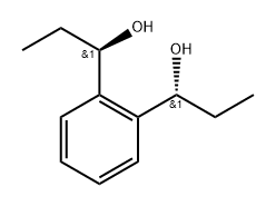 1,2-Benzenedimethanol,-alpha-,-alpha--diethyl-,(-alpha-R,-alpha-R)-rel-(9CI) Struktur