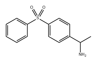 1-(4-benzenesulfonyl-phenyl)-ethylamine Struktur