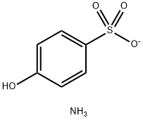 4-Hydroxybenzenesulfonic Acid Ammonium Salt Struktur