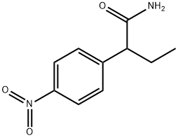 Benzeneacetamide, α-ethyl-4-nitro- Struktur