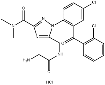 Rilmazafone Hydrochloride Struktur