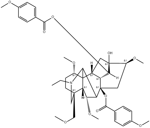 LIWACONITINE Struktur