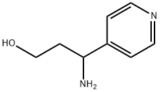 4-Pyridinepropanol, γ-amino- Struktur