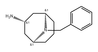 (Meso-1R,3S,5S)-9-Benzyl-9-Azabicyclo[3.3.1]Nonan-3-Amine(WX120381) Struktur