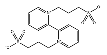 2,2''-BIPYRIDINIUM-N,N''-DI(PROPYLSULFONATE) Struktur