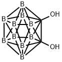 1,2-Dihydroxy-o -carboran Struktur