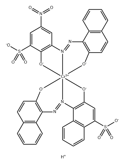 Acid black 231 Struktur