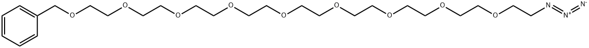 Benzyl-PEG9-N3 Struktur