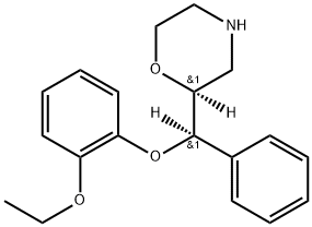 (S, R)-Reboxetine Struktur