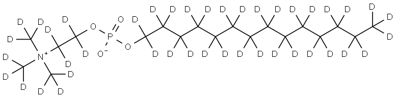 FOS-CHOLINE-14, DEUTERATED Struktur