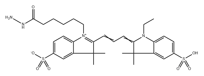 CY3 HYDRAZIDE Struktur