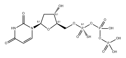 Rp-dUTP-α-S Struktur